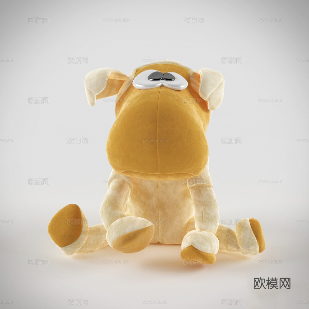 毛绒玩具3d模型