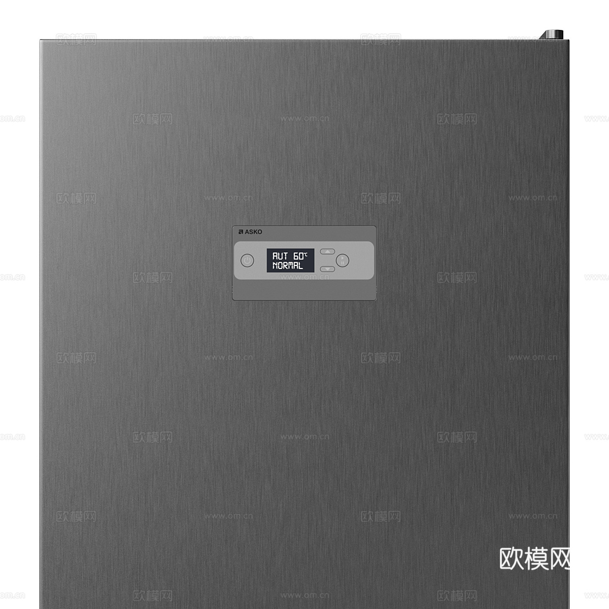 现代意式极简 Asko 洗衣机 烘干机 烘干柜3d模型