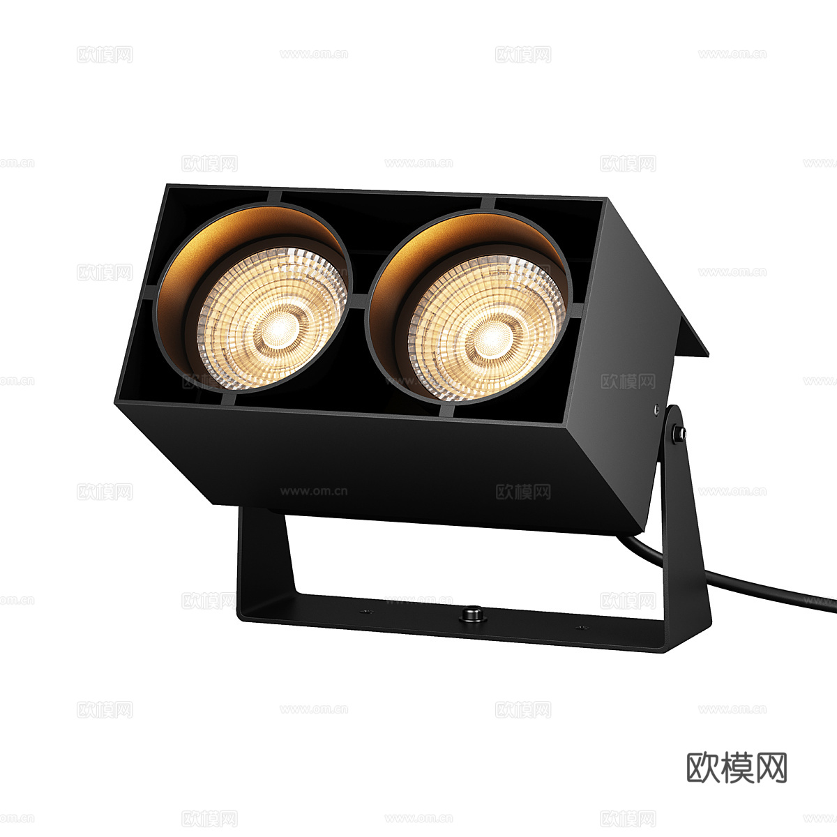 现代简约筒灯 射灯 展览筒灯 展览射灯 灯3d模型