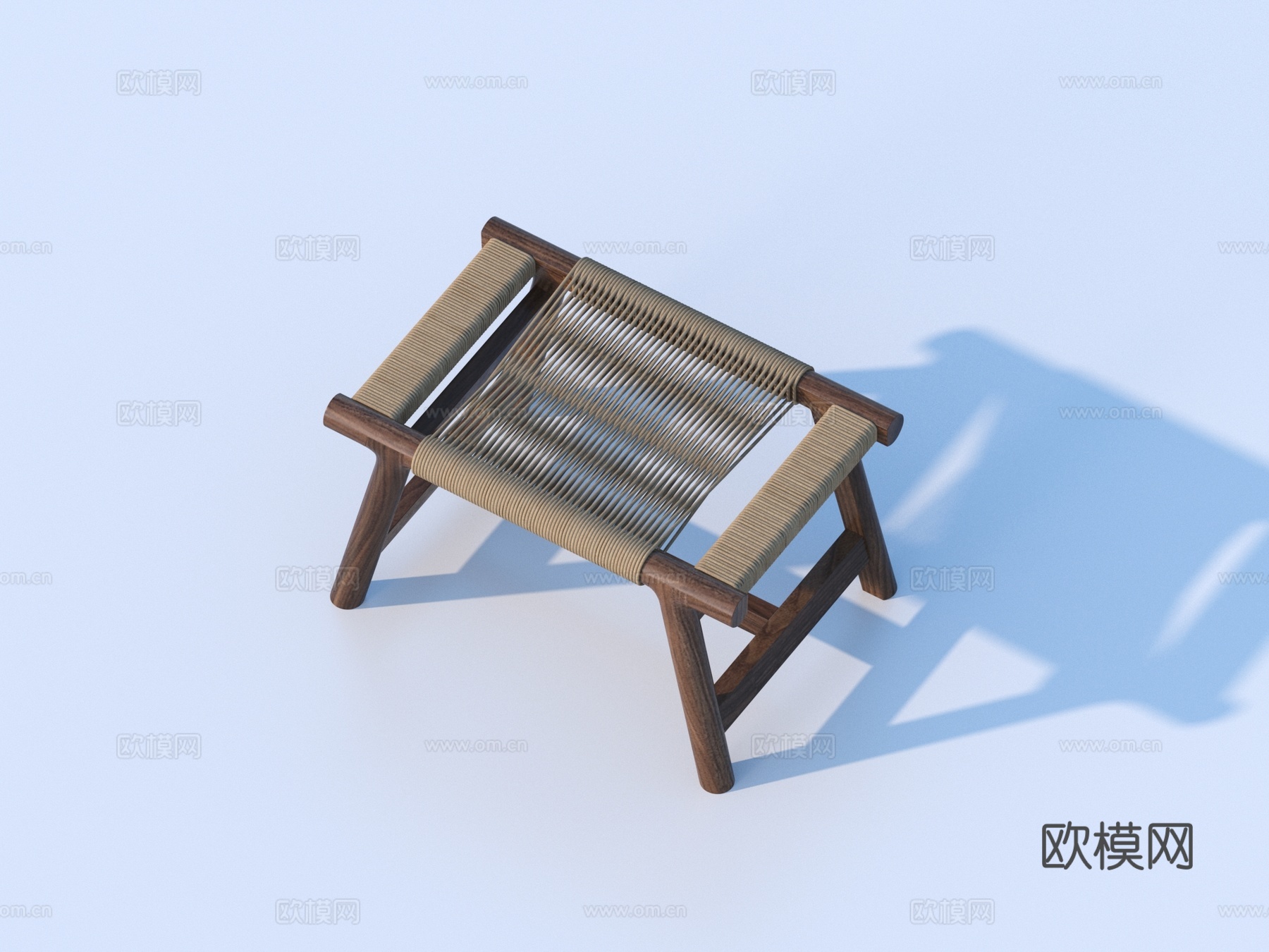 凳子 木凳 家具 小品3d模型