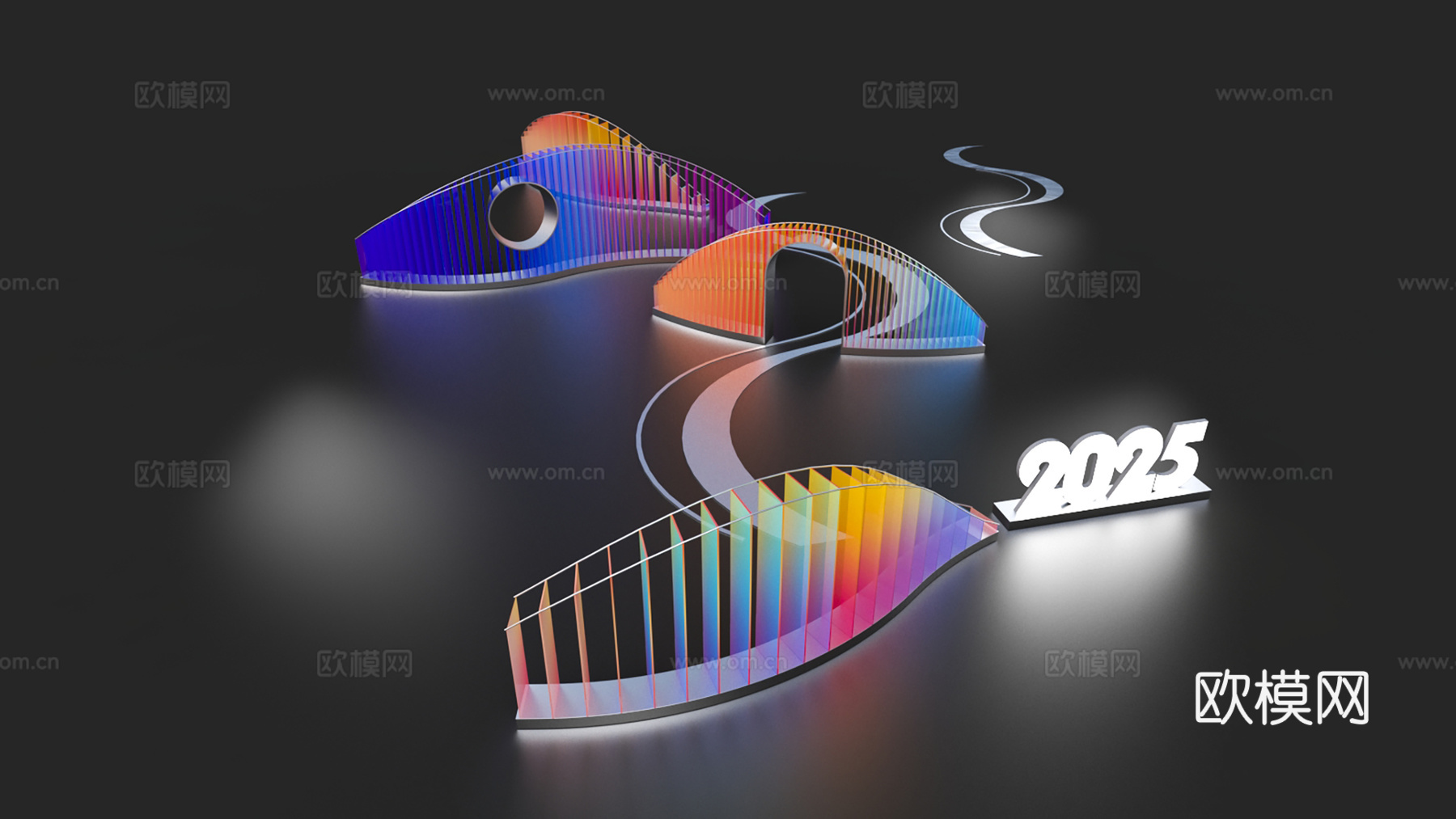 活动美陈3d模型