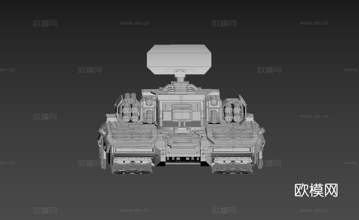 次时代坦克模型  机甲模型  现代 高科技3d模型