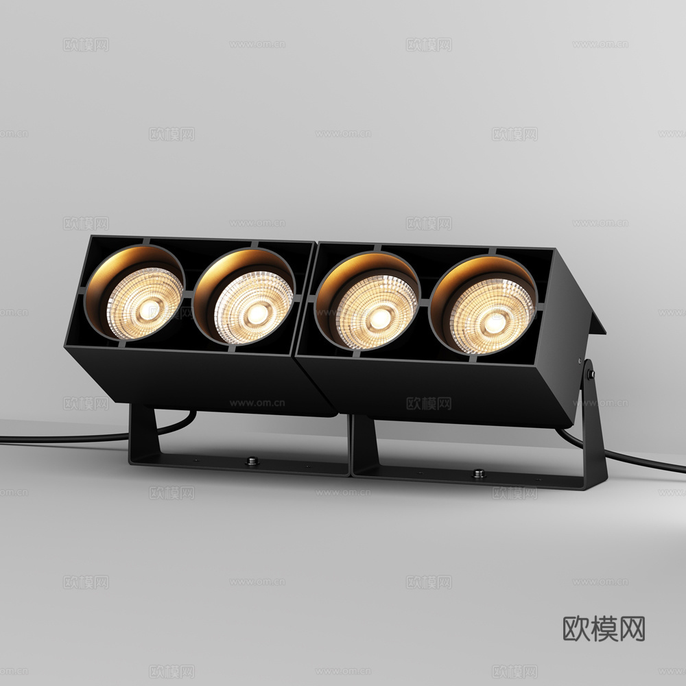 景观投光灯 户外景观灯 庭院投光灯3d模型