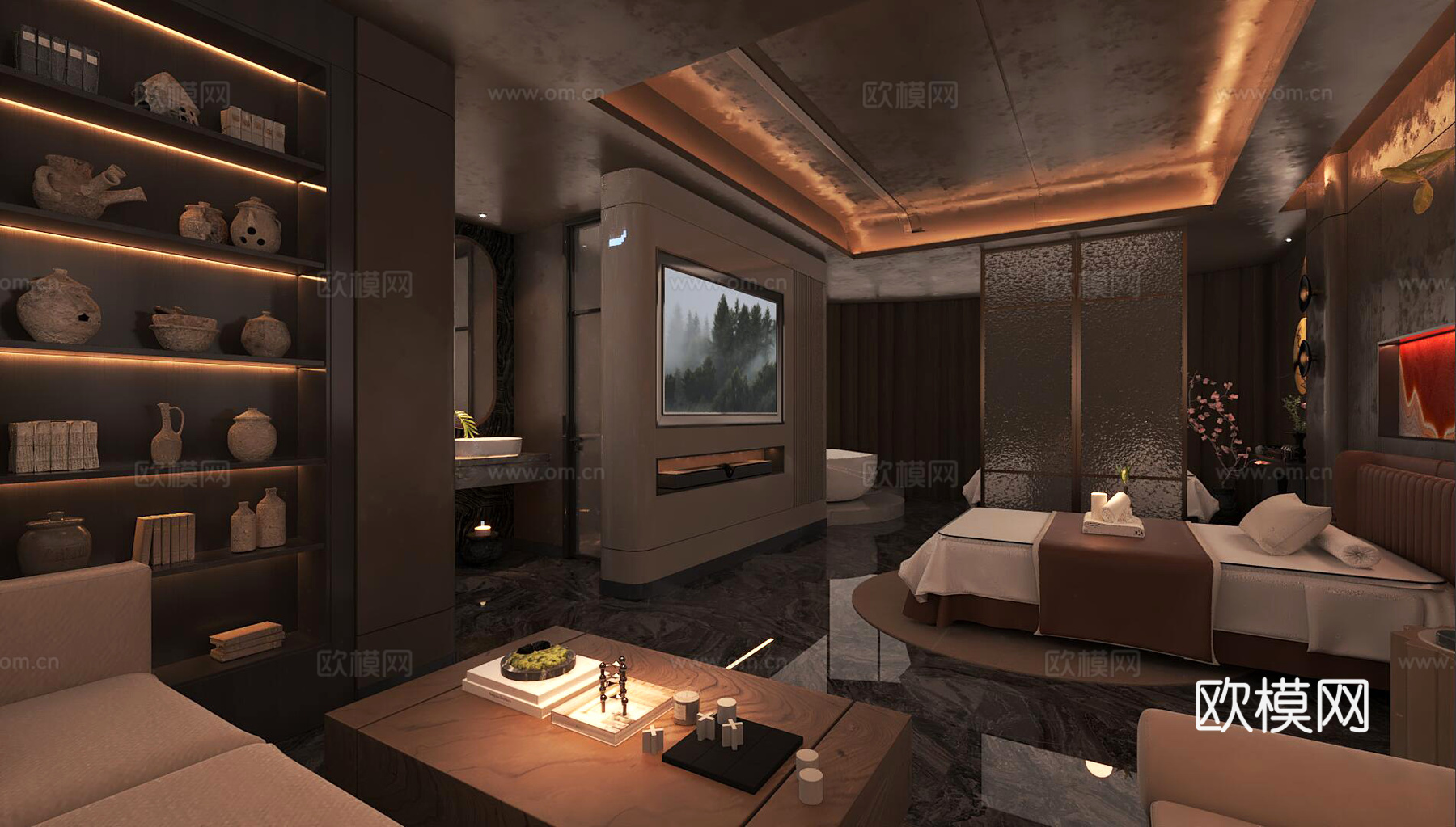 spa3d模型