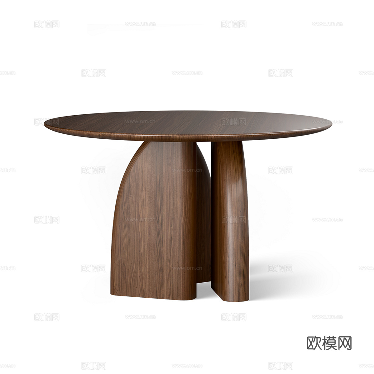 北欧简约茶几 茶几 简约茶几 客厅茶几 木质茶几3d模型