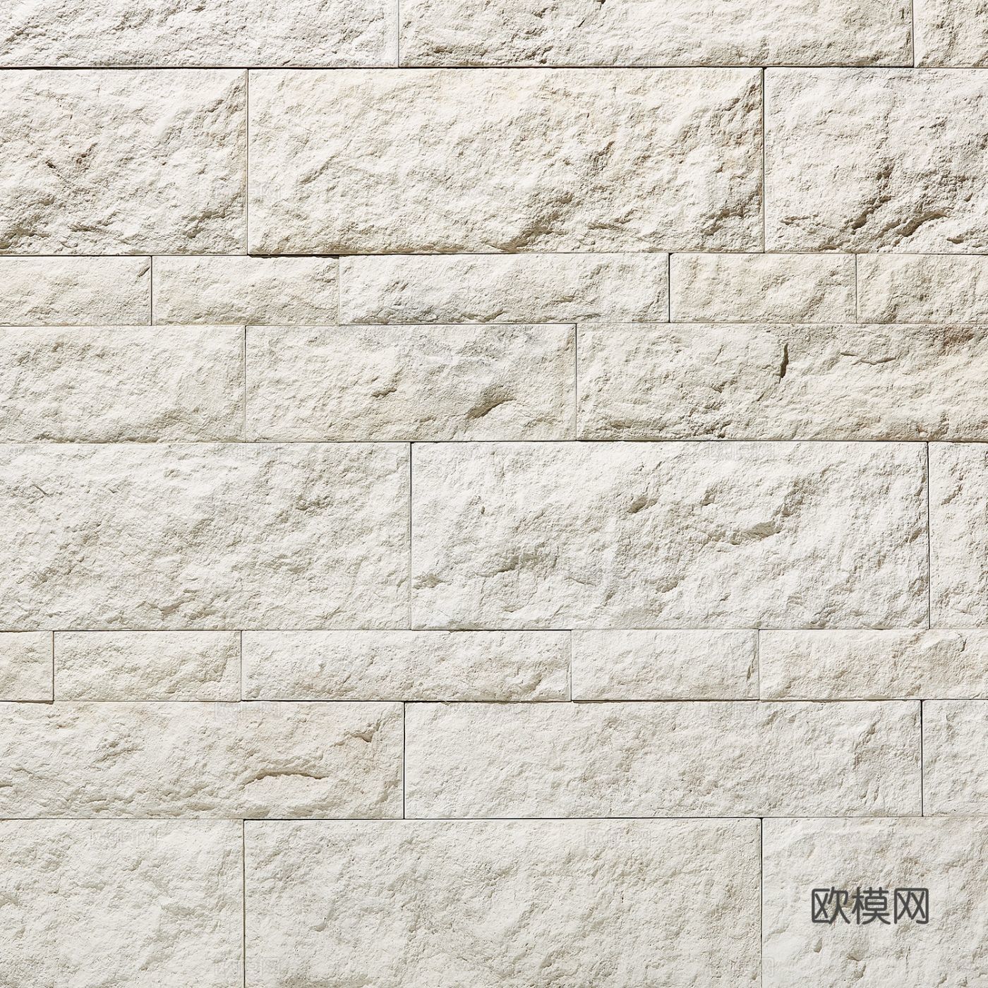 高级白色 灰色 青色石皮 工字 文化石墙面贴图下载