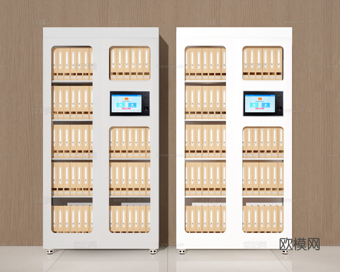 档案柜3d模型
