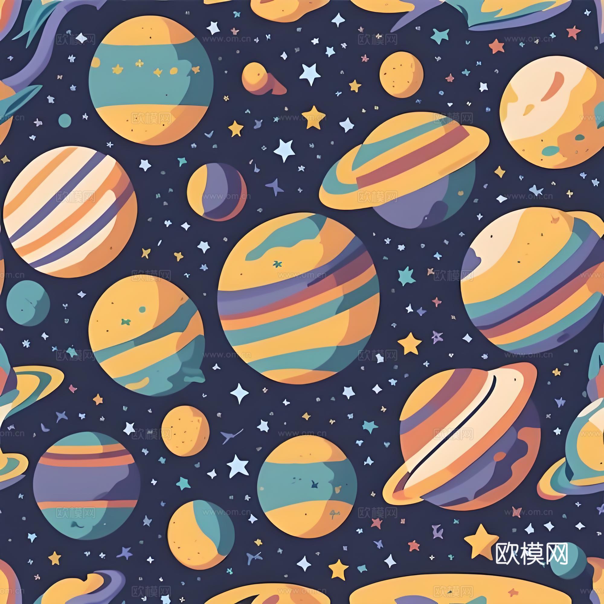 儿童星球壁纸 太空壁纸