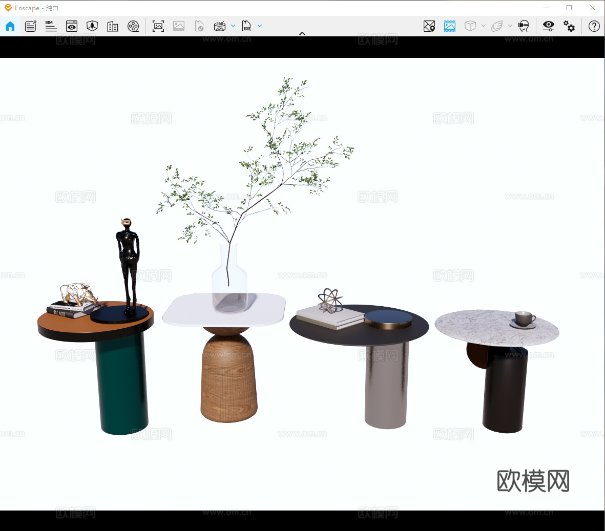 边几 角几 金属边几 木边几 石材边几 圆形边几 方形边几su模型