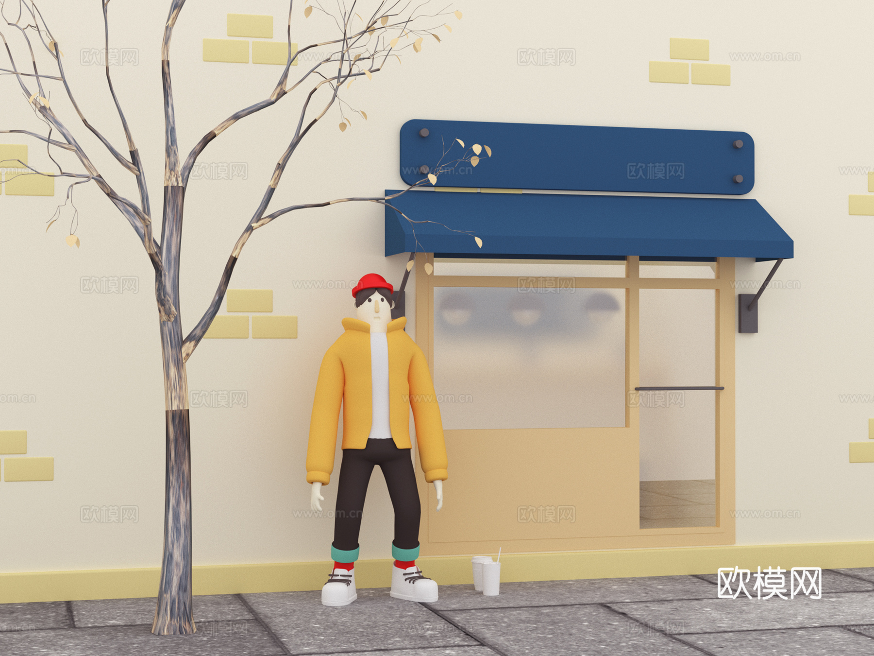 人物 卡通人物3d模型