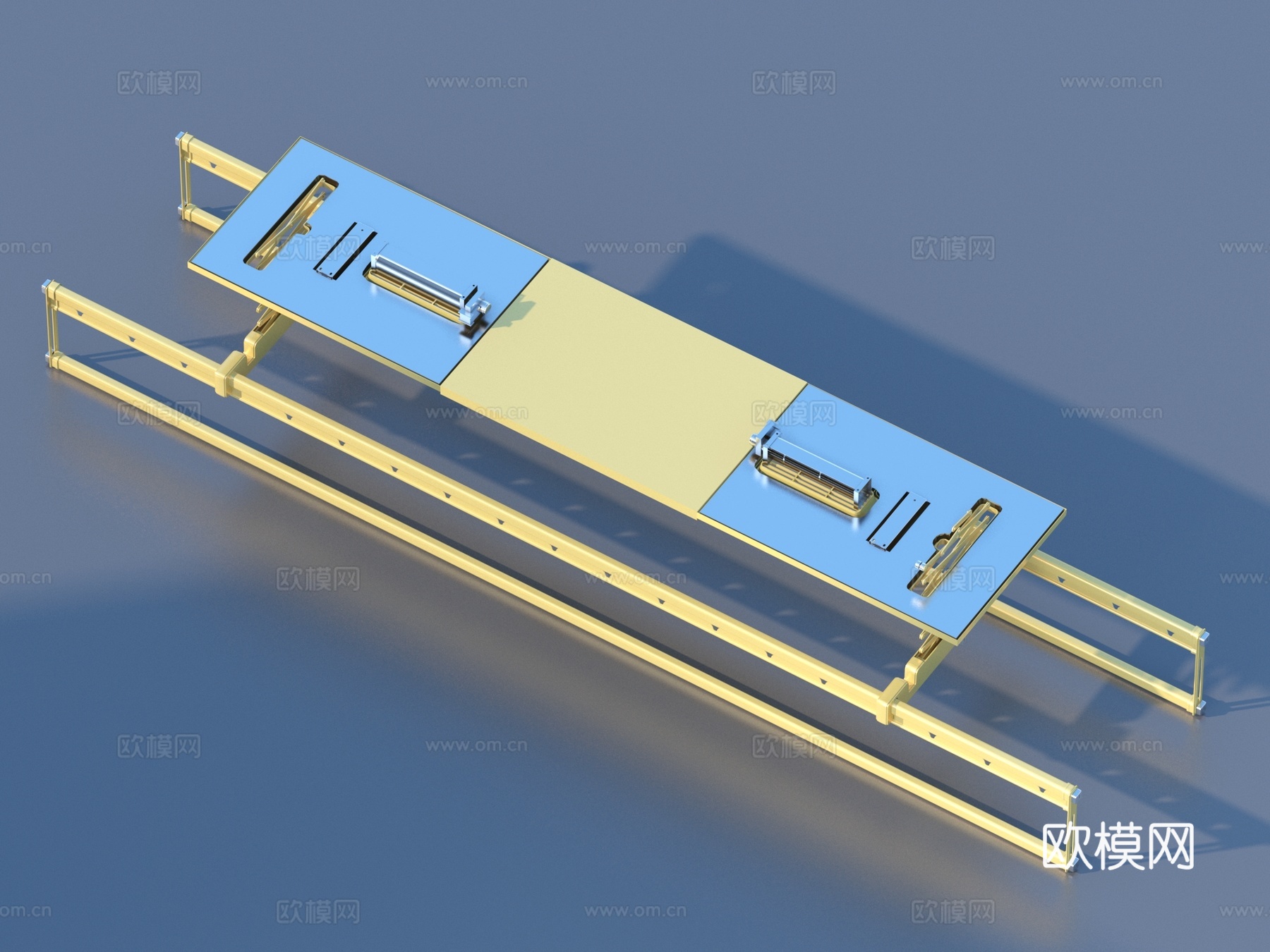 晾衣架 隐形晾衣架 电动晾衣架3d模型