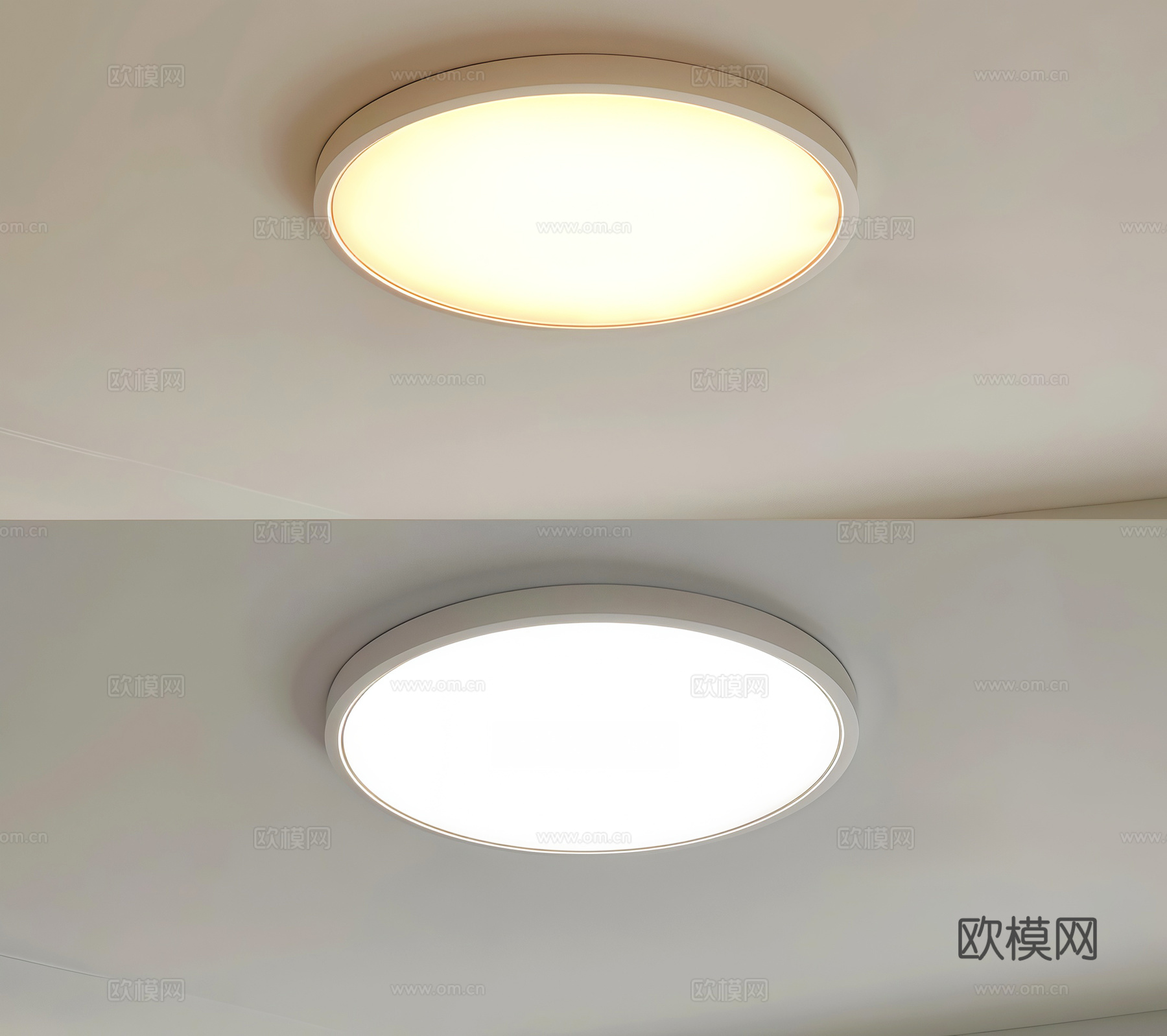 现代吸顶灯 装饰灯su模型