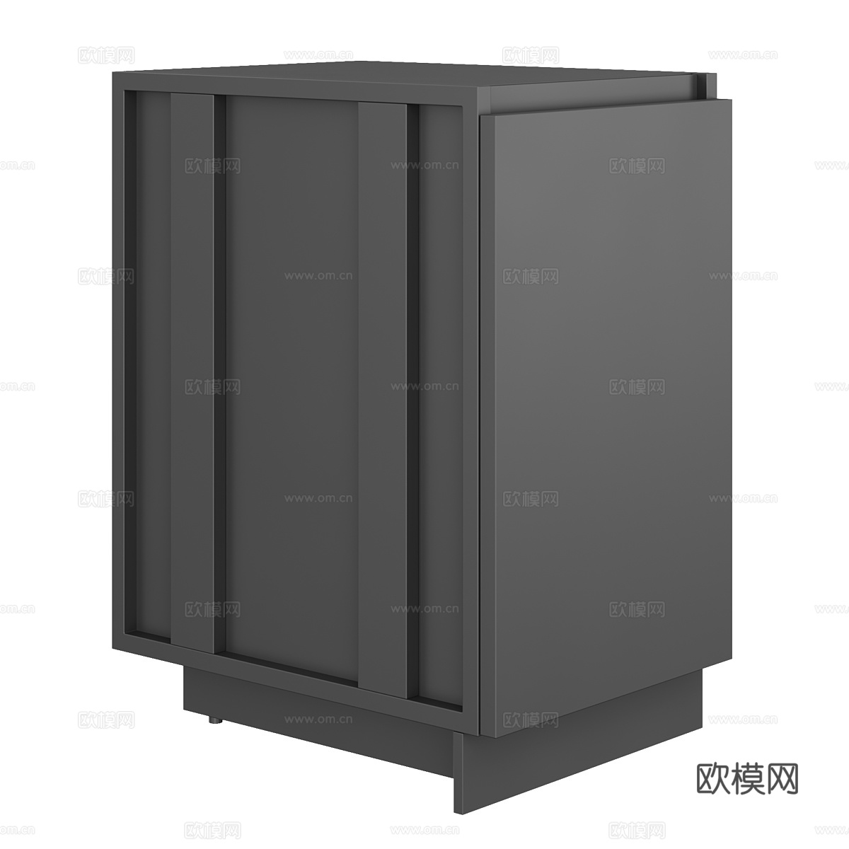 烧烤模块柜3d模型