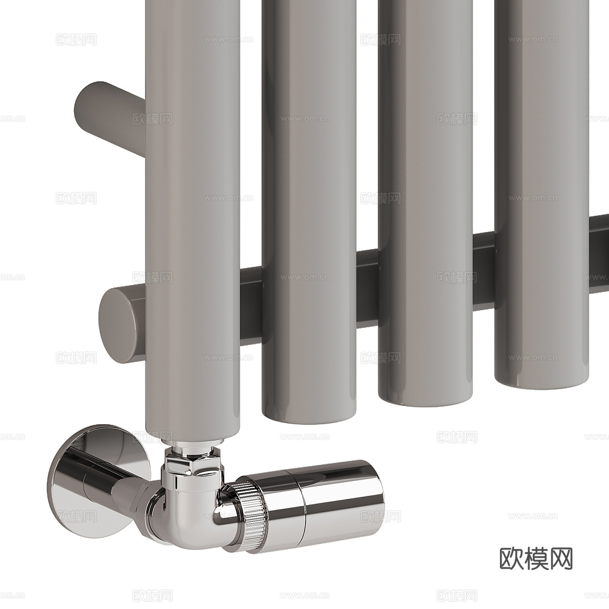 现代电热毛巾架3d模型