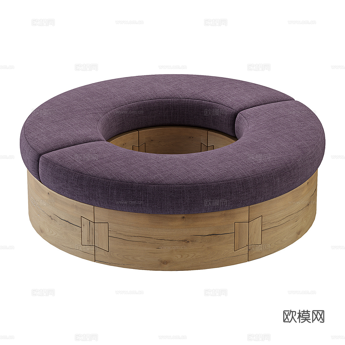 甜甜圈长凳3d模型