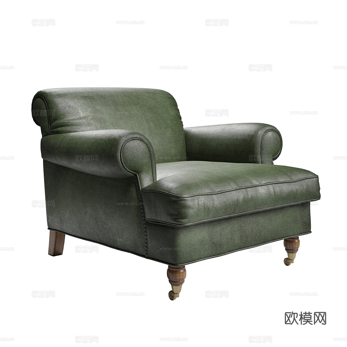 巴克斯特夏洛特休闲椅3d模型
