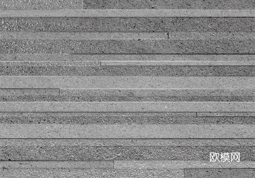 高级白色 灰色 青色石皮 工字 文化石墙面贴图下载