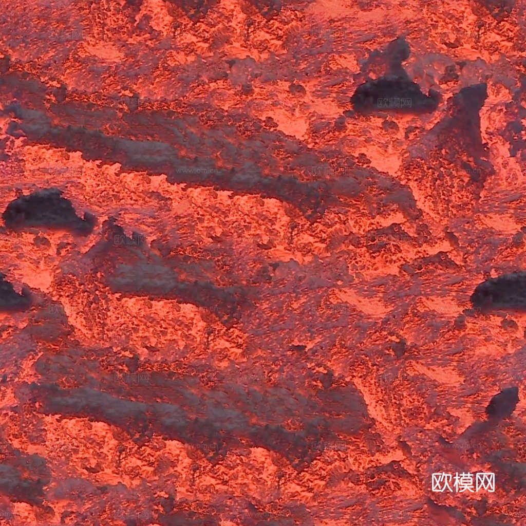 熔浆 自然景色 熔岩