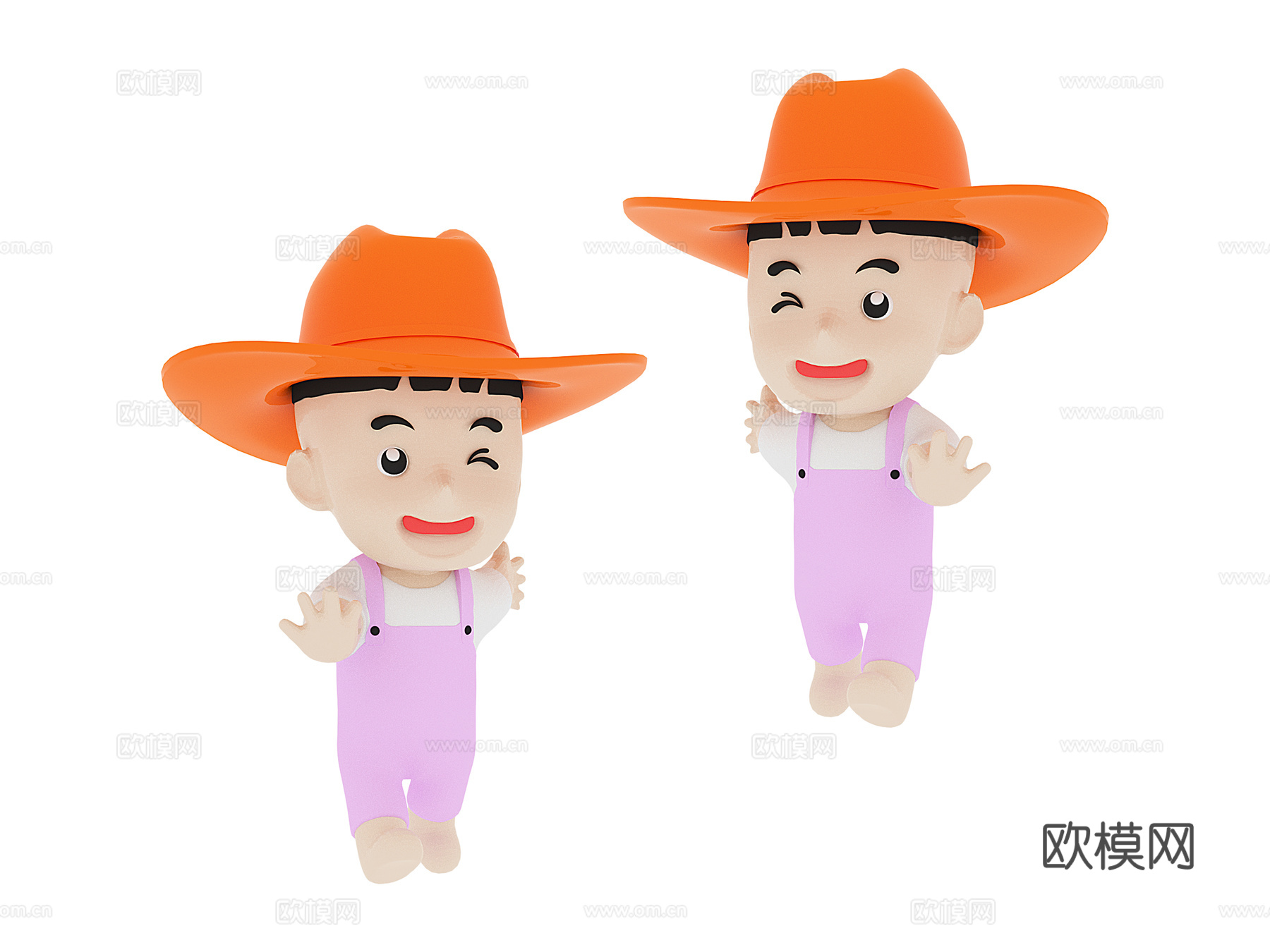 人物 卡通3d模型