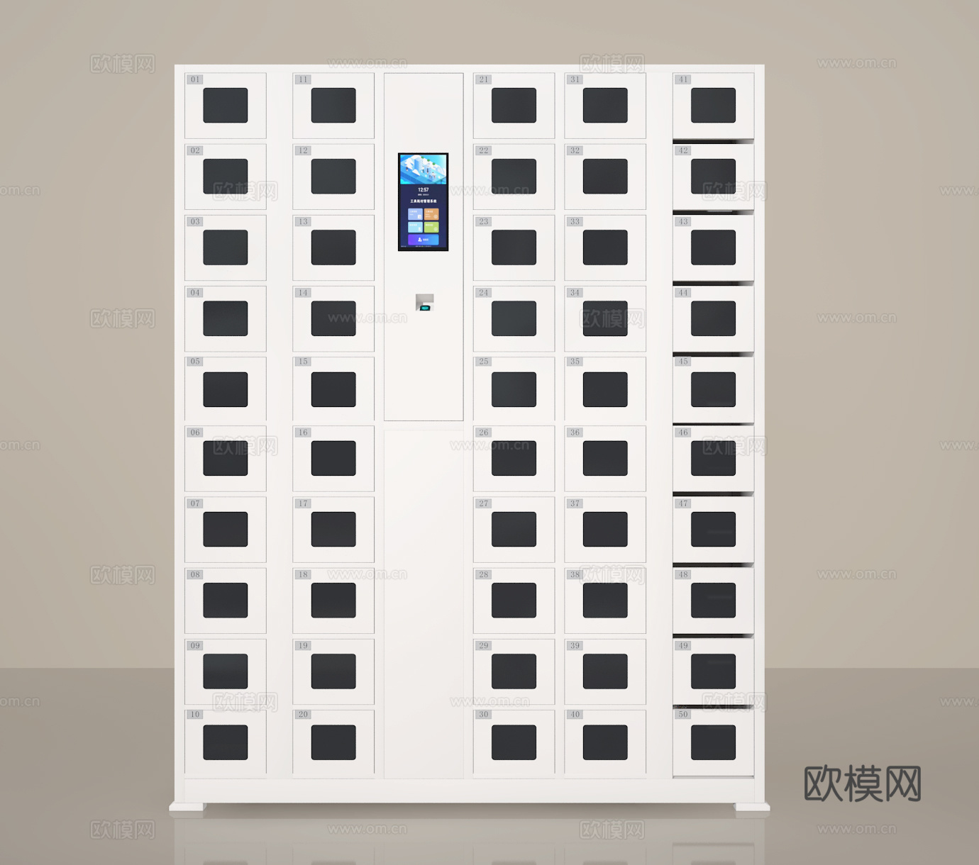 电子柜3d模型