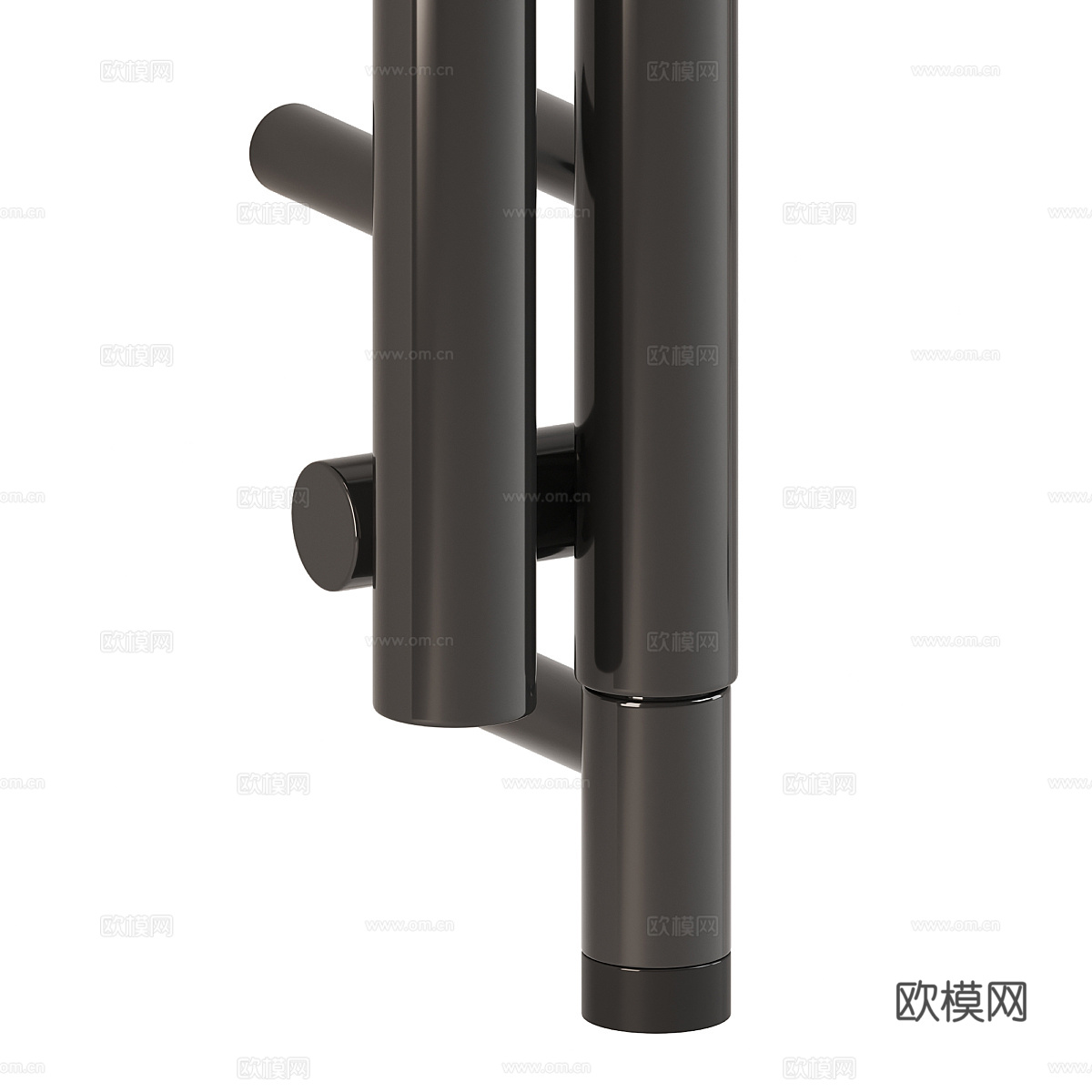 现代电热毛巾架3d模型