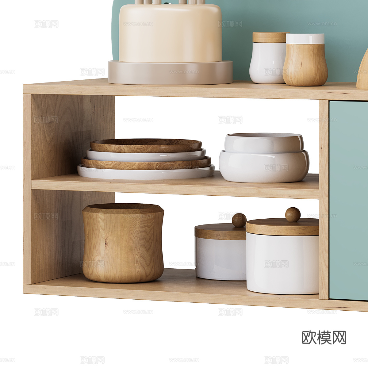 现代北欧儿童饰品 玩具 玩具厨房3d模型