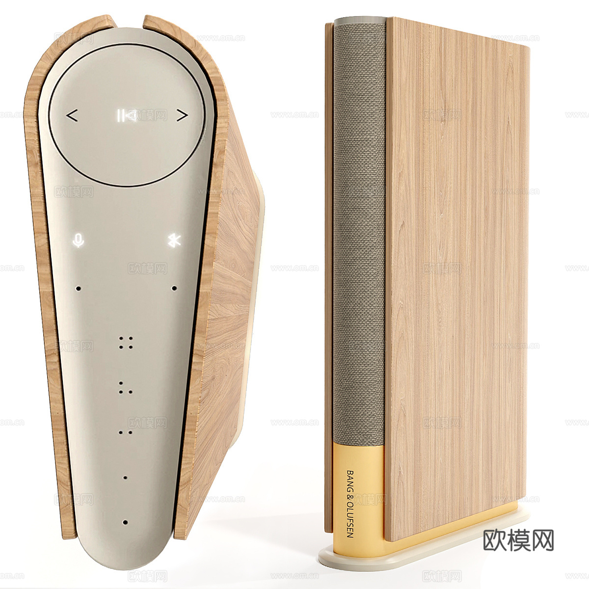 紧凑型家用 WiFi 扬声器3d模型