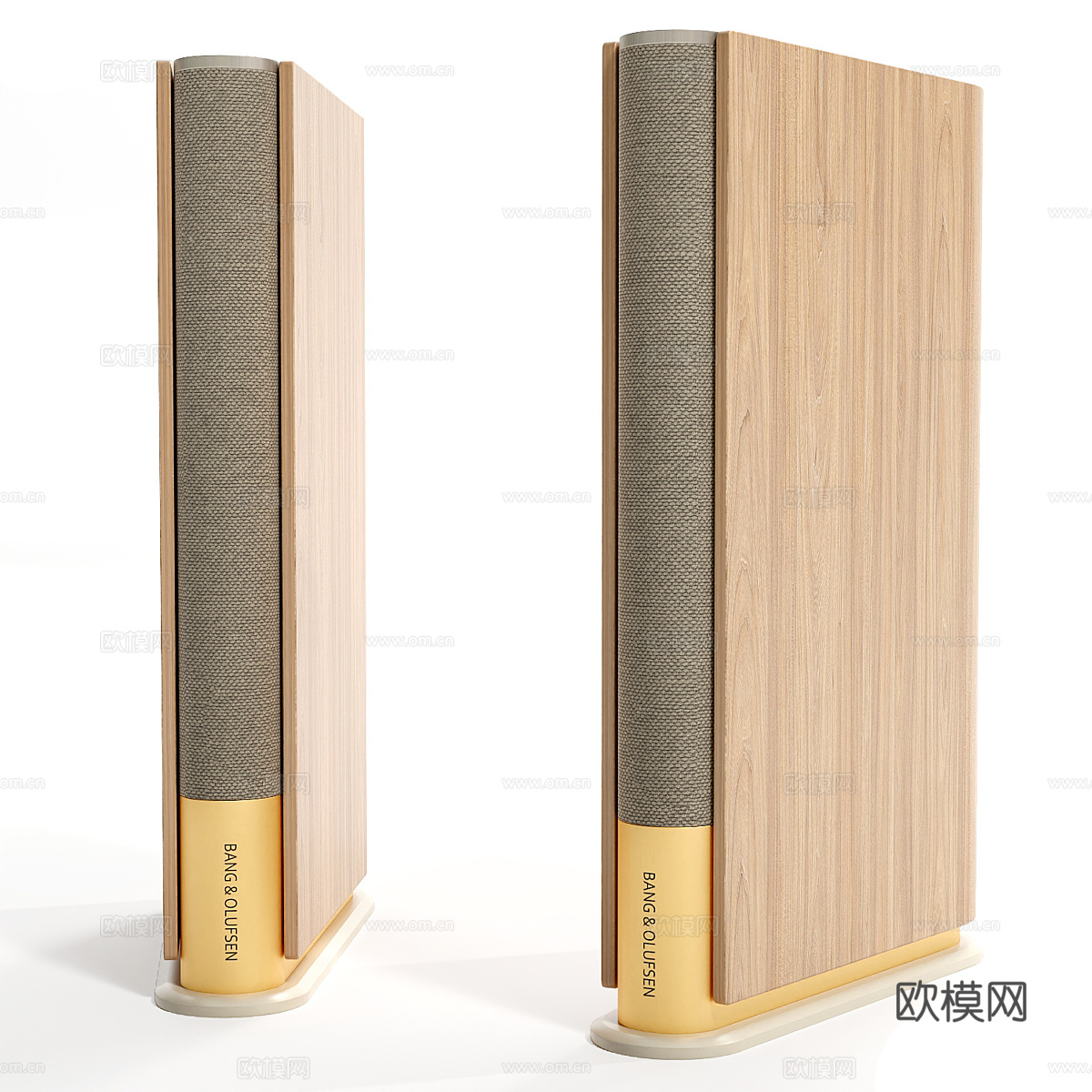 紧凑型家用 WiFi 扬声器3d模型