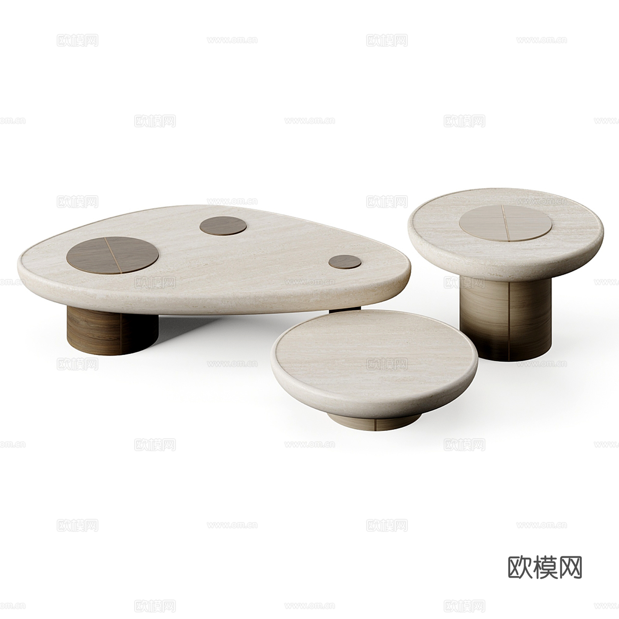 茶几组合集合su模型