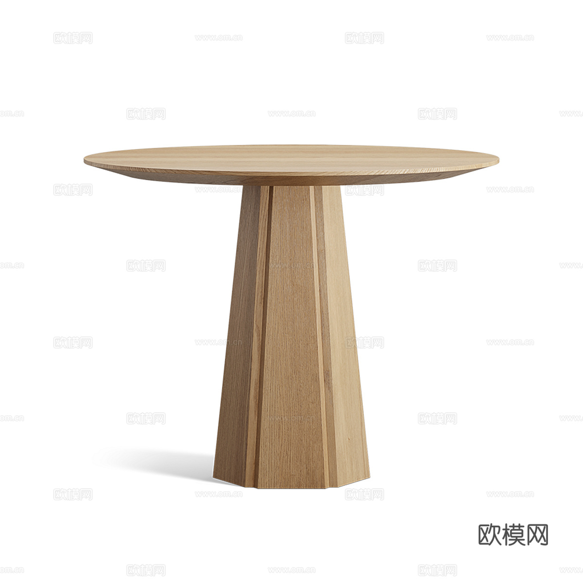 北欧简约餐桌 餐桌 简约餐桌 木质餐桌3d模型