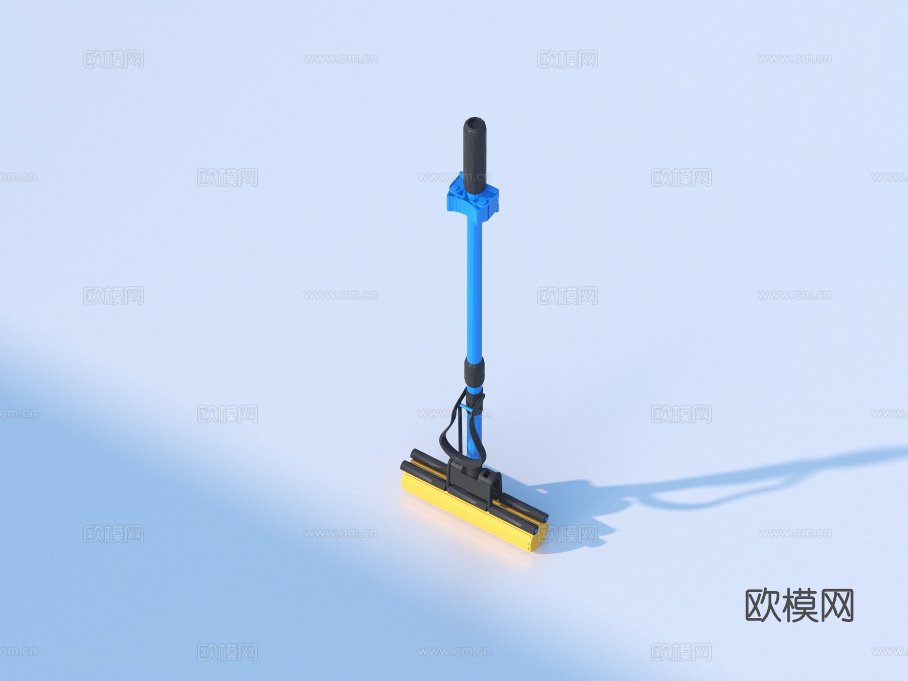 拖把 清洁用品3d模型