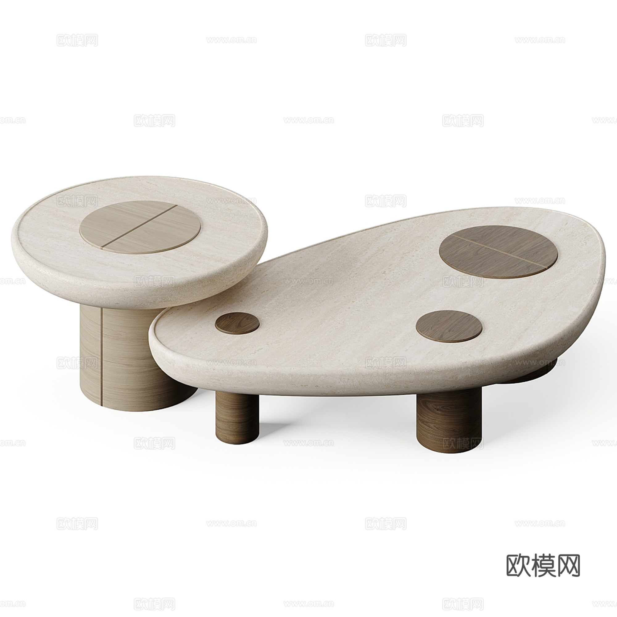 茶几组合集合su模型