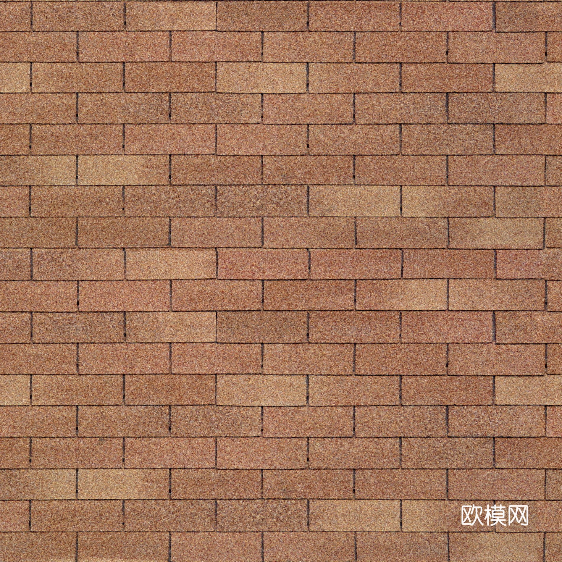 瓦砖，房顶瓦片 户外砖墙 仿古砖 无缝贴图