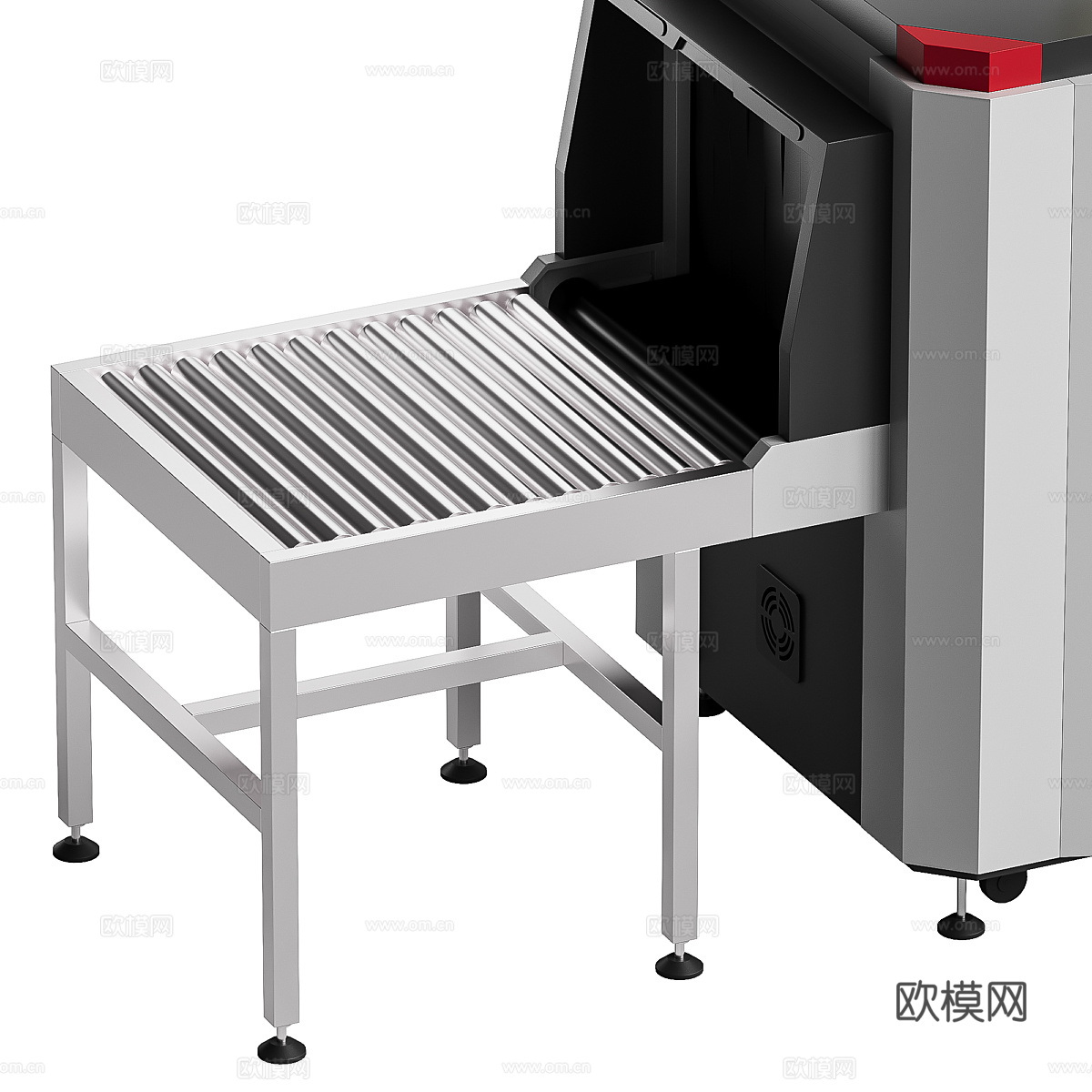 现代安检 X 射线行李扫描仪 探测器3d模型