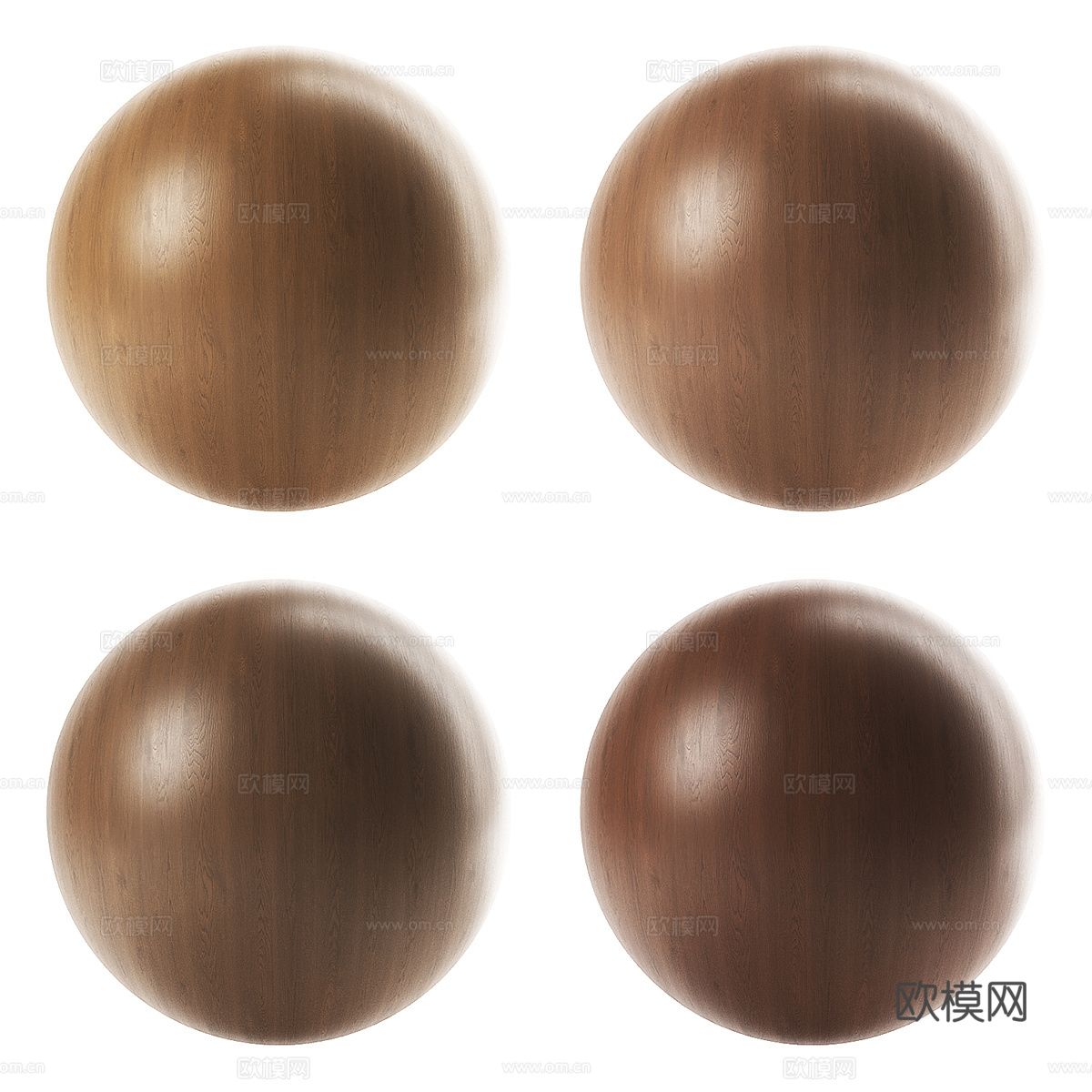 现代意式木纹 木饰面 饰面板3d模型