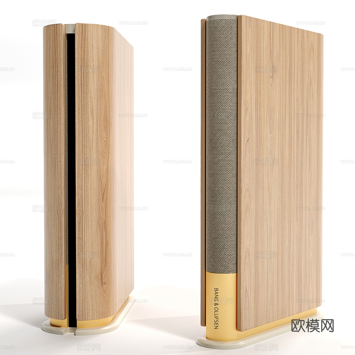 紧凑型家用 WiFi 扬声器3d模型
