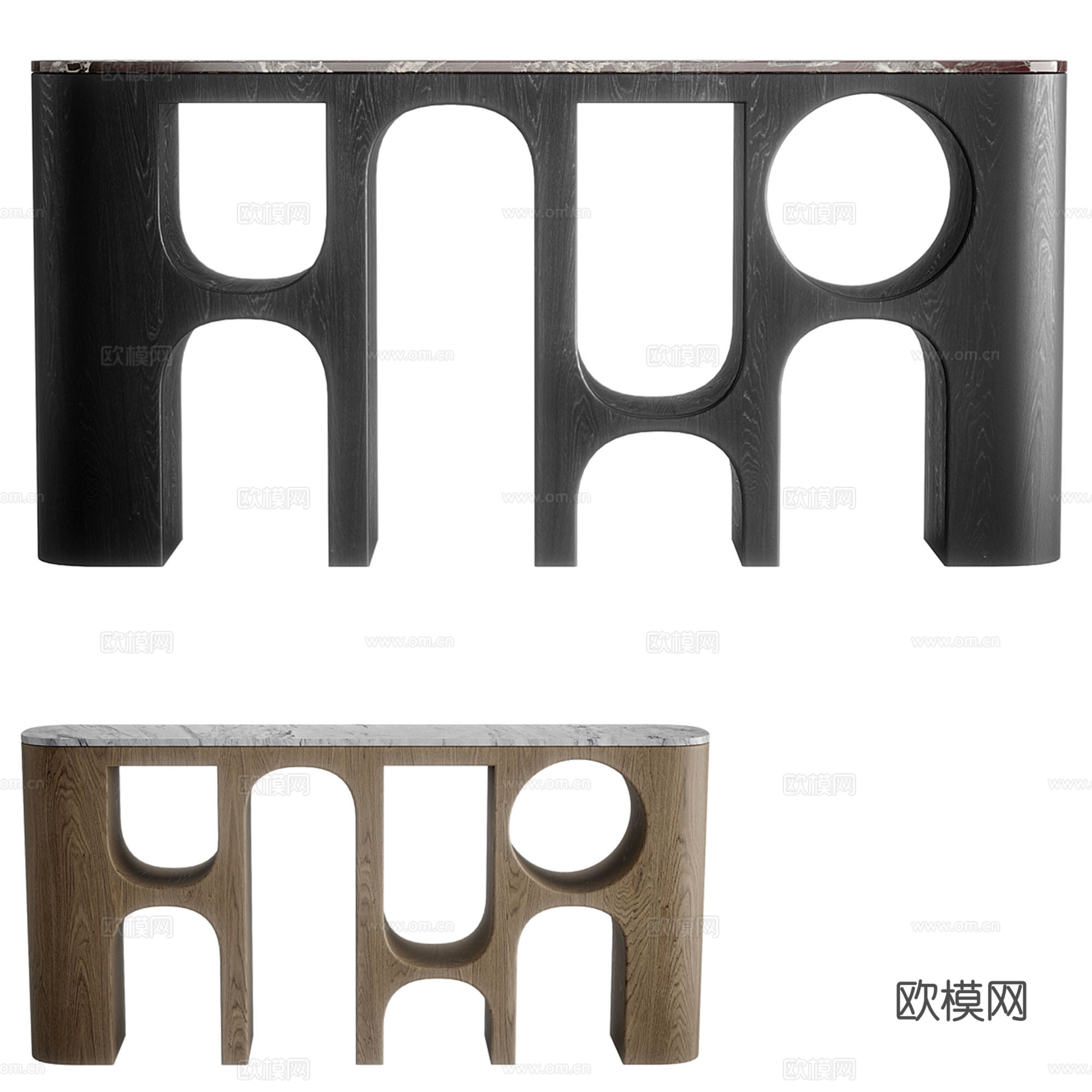 玄关案几 矮柜 装饰柜3d模型
