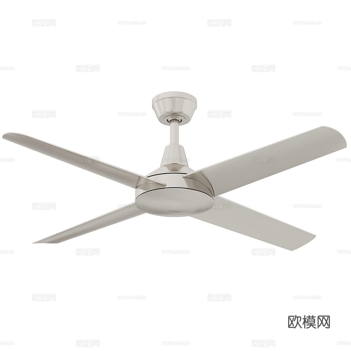 现代意式极简风扇灯3d模型