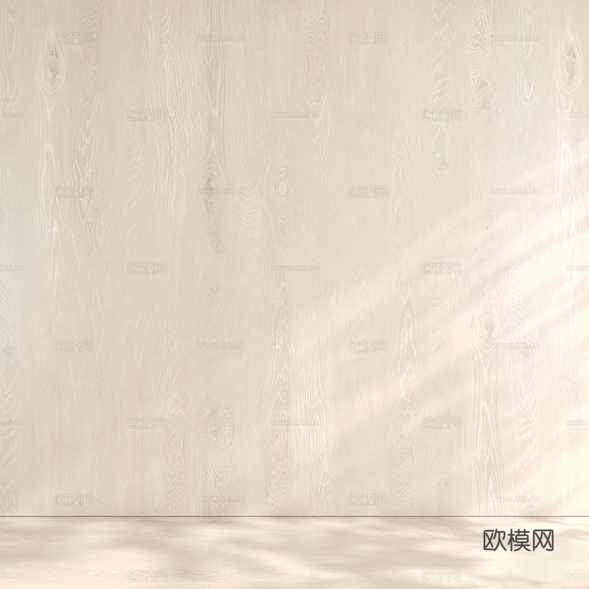 新中式木纹 木饰面 饰面板3d模型