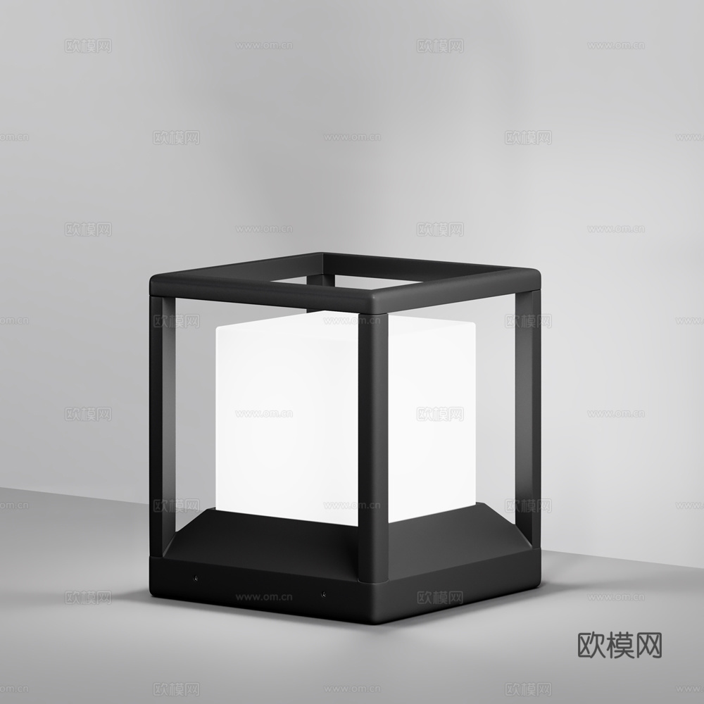 草坪灯 景观灯 庭院灯 户外灯 地灯 露营灯su模型