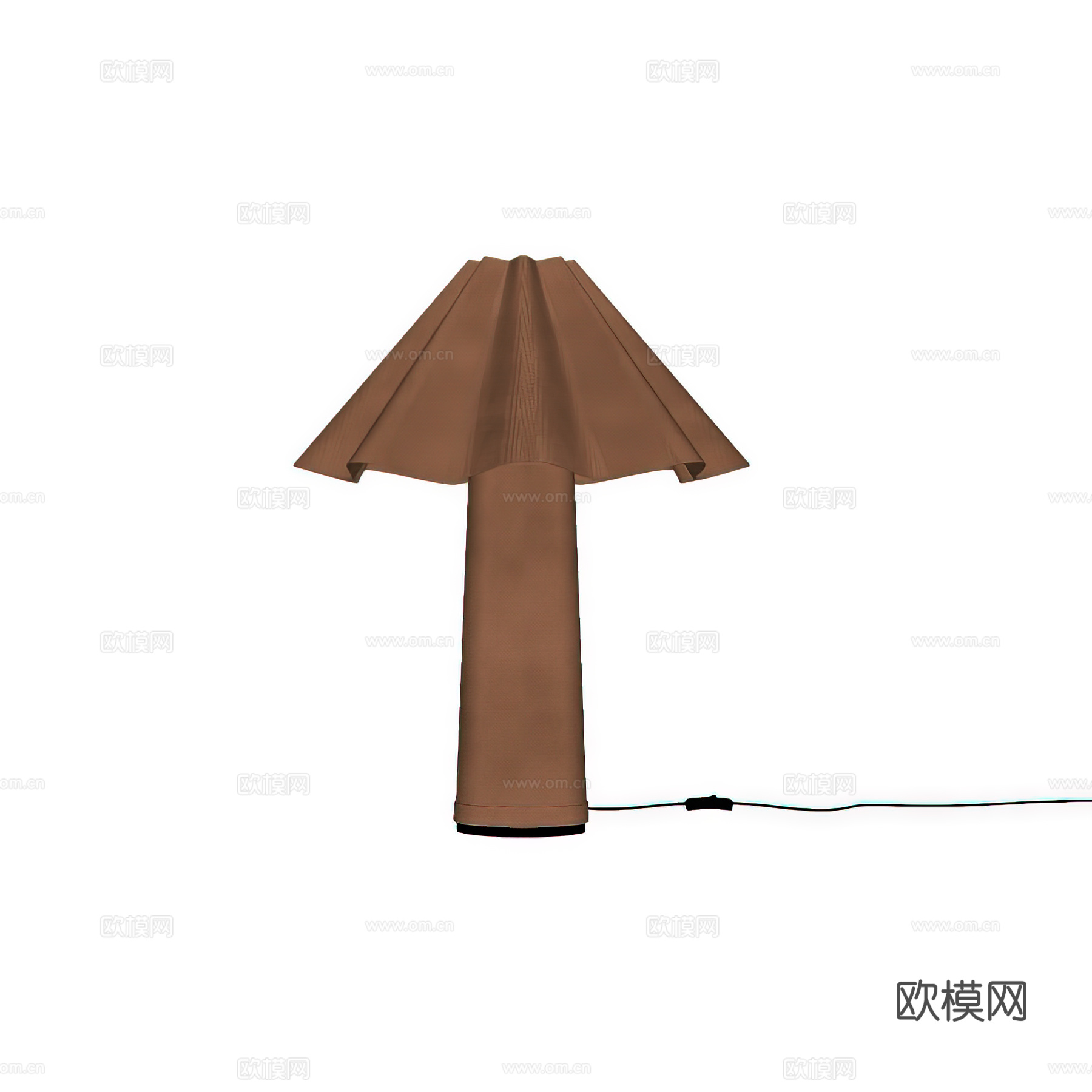 Georgia 现代台灯 布艺台灯 装饰台灯su模型