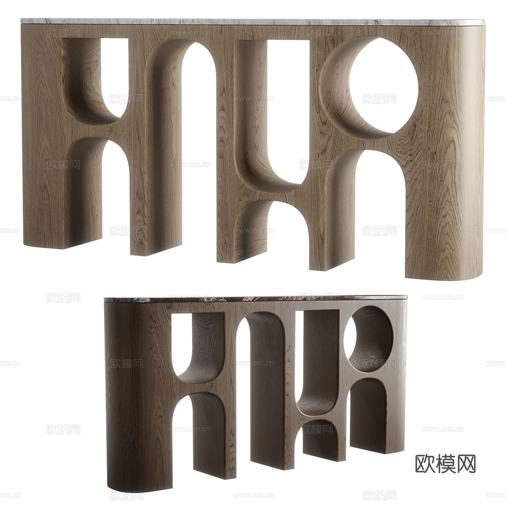 玄关案几 矮柜 装饰柜3d模型