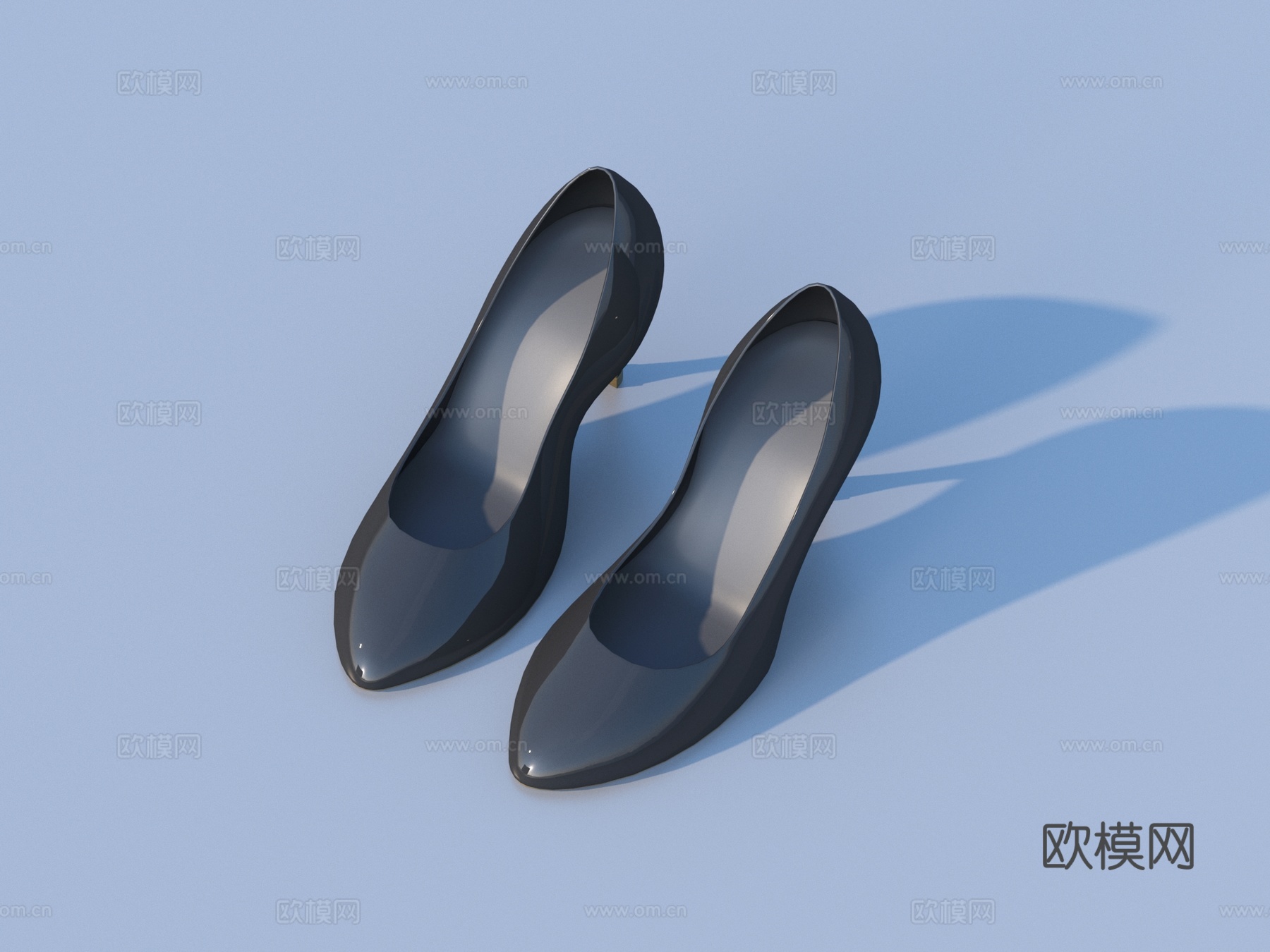 鞋子 女鞋3d模型