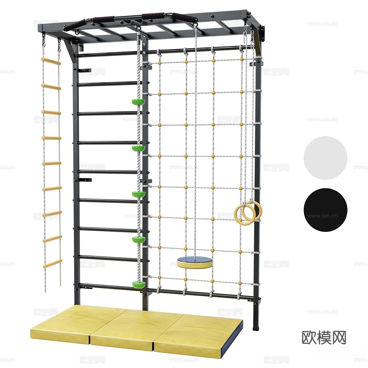 儿童游乐设备 荡秋千3d模型