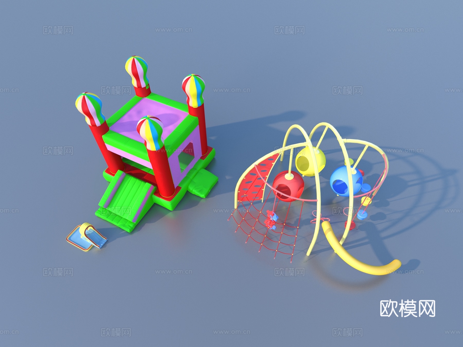 游乐设备 儿童游乐设施3d模型