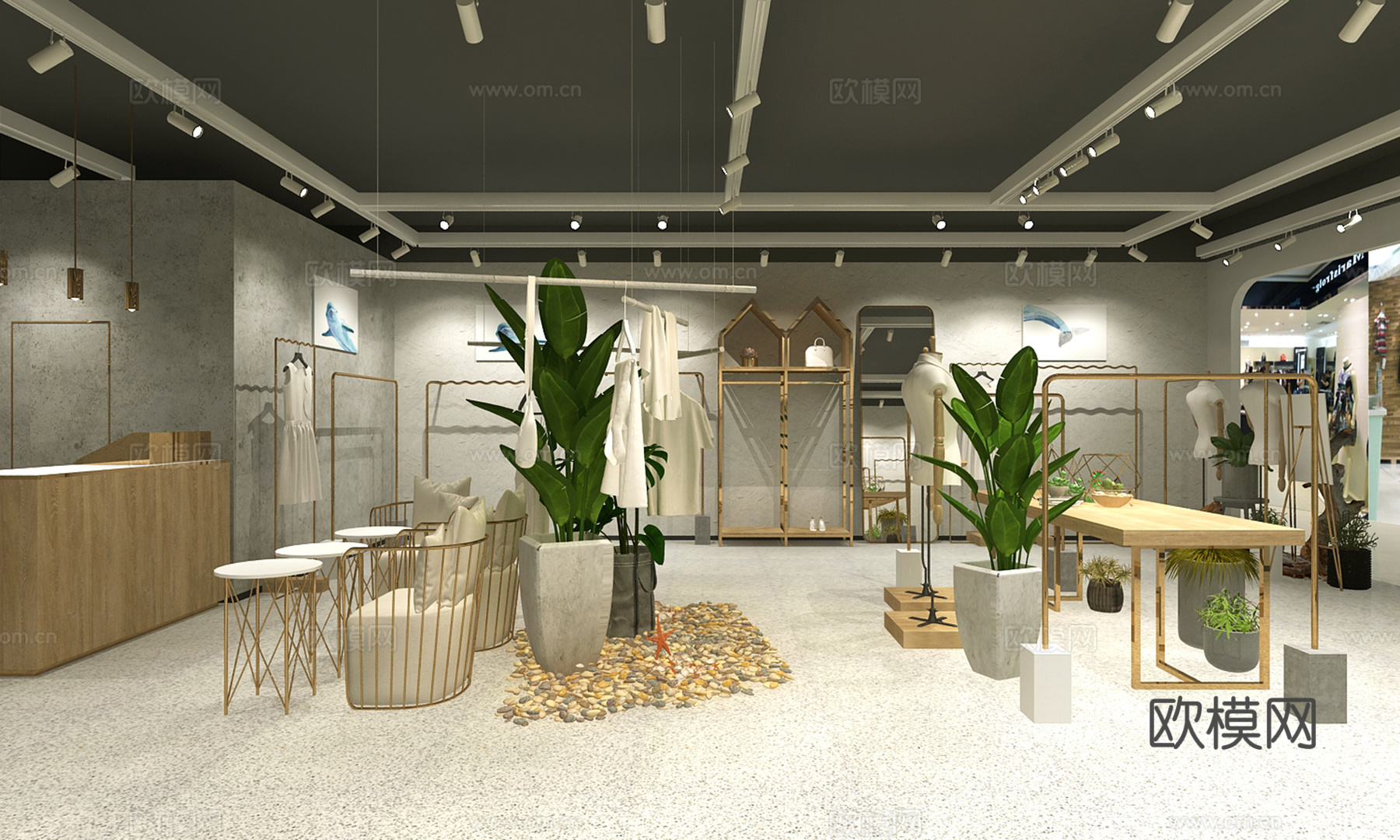 服装店3d模型