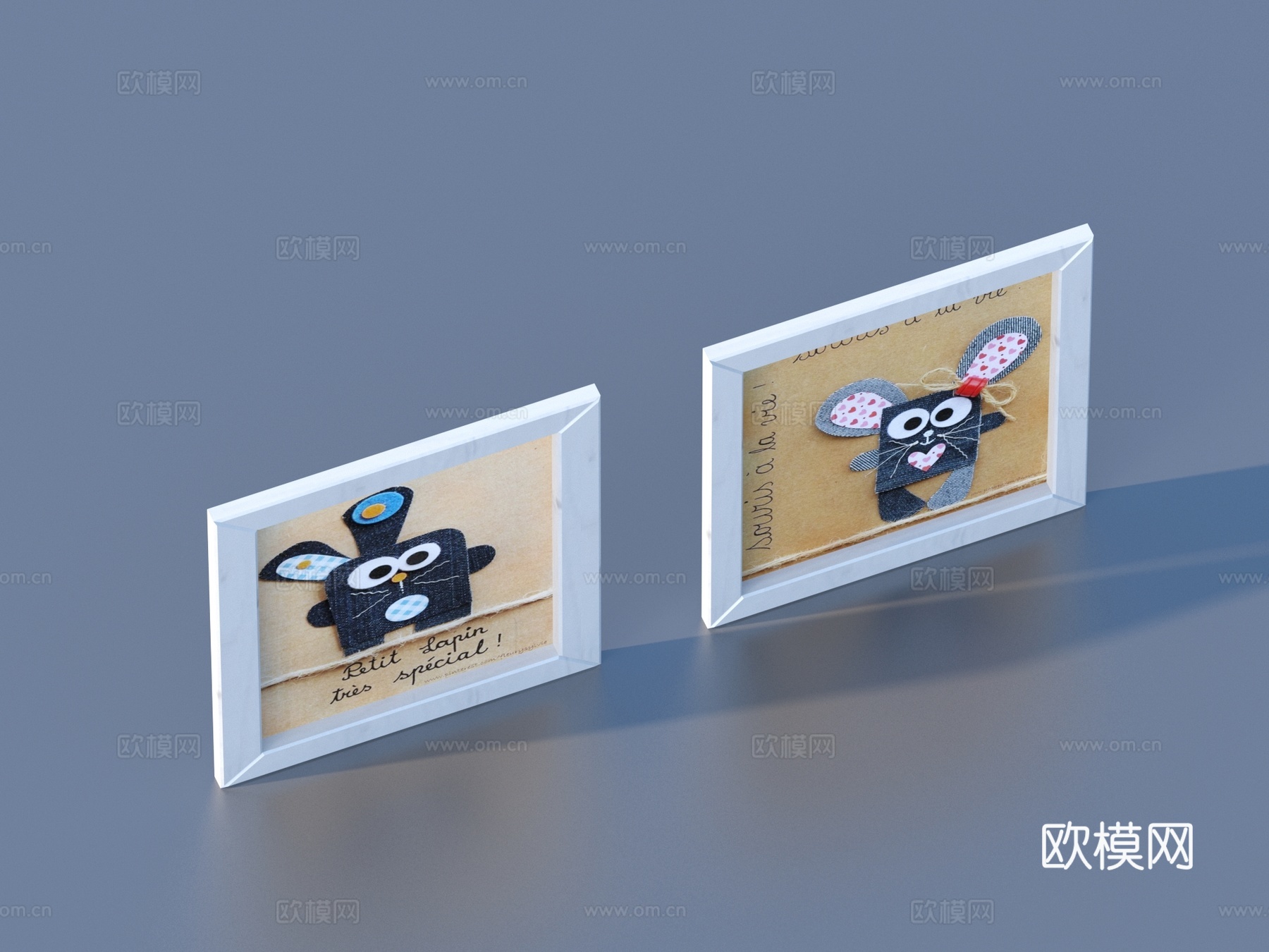 相框 画框 摆件小品3d模型