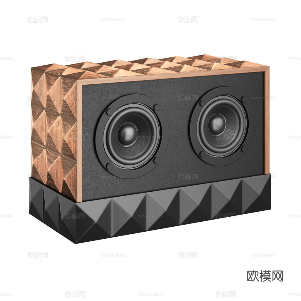 现代蓝牙音响3d模型