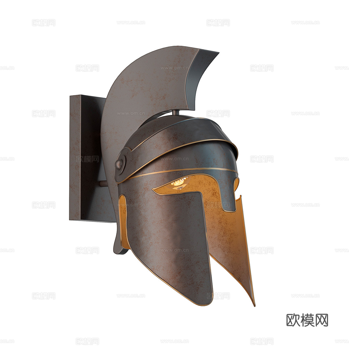 北欧简约壁灯 壁灯 简约壁灯 灯3d模型