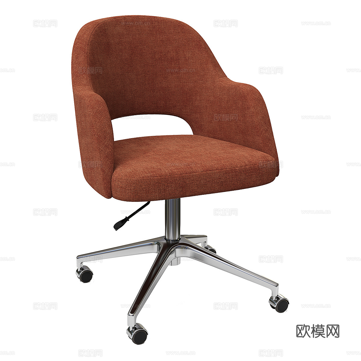 现代简约单人椅子 椅子 简约椅子3d模型